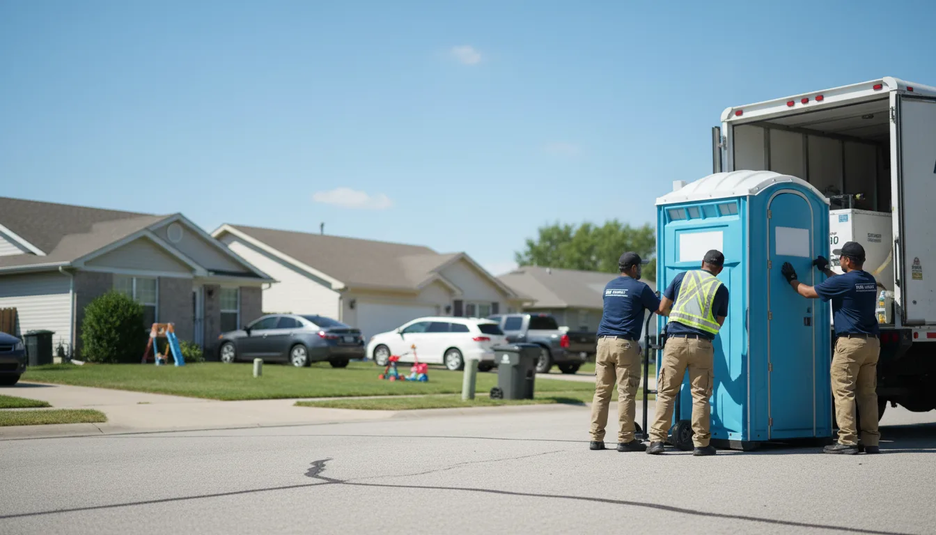 Standard Porta Potty Rentals in Zion, IL near me